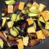【舞茸と厚揚げナスのキムチーズ】の工程5