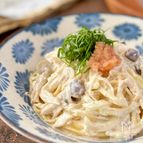 お家で濃厚！明太クリームパスタ