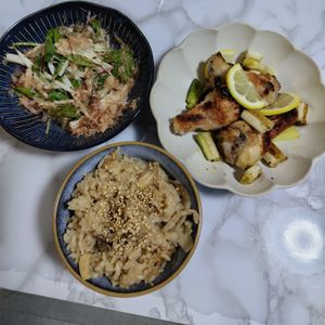 ももたの作ってみた!投稿(【鶏むねと長ねぎのうま塩焼き】10分で完成！節約レシピ！)