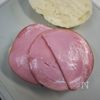 ハム多め推奨「白パンでもっちりハムサンド」の工程2