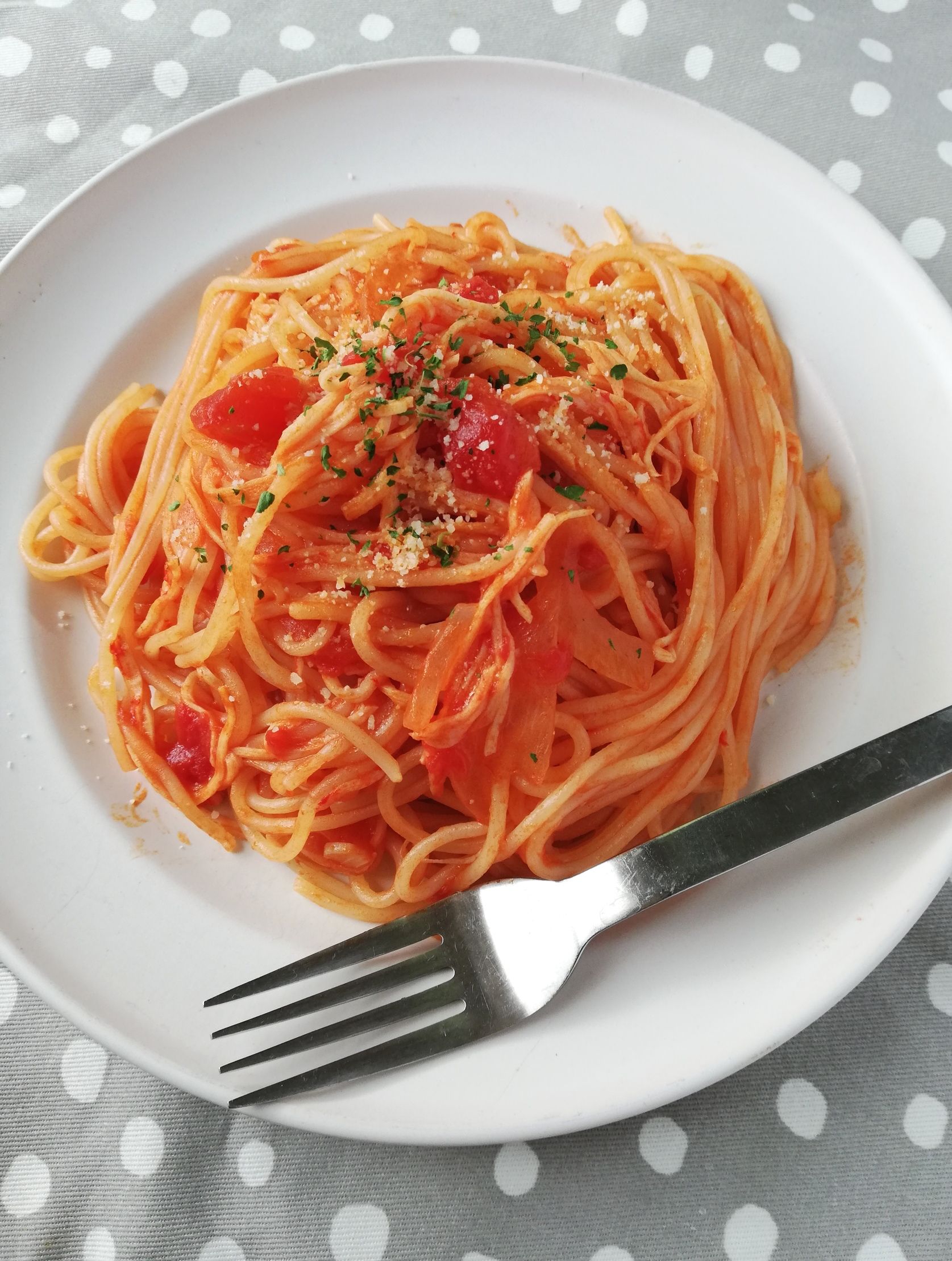 生クリーム不使用 カニカマでトマトクリームパスタ レシピサイト Nadia ナディア プロの料理家のおいしいレシピ