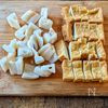 【厚揚げとれんこんの甘辛ぽん酢炒め】シャキッと食感✨の工程1