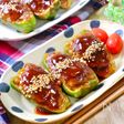 簡単綺麗な『ピーマンの肉詰め』～和風バーベキューソース～