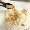 残ったお魚で！柚子胡椒風味のホッケおにぎりの工程2
