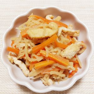 よっこの作ってみた!投稿(水戻し不要！切り干し大根の煮物)
