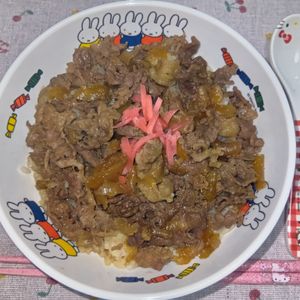 936858の作ってみた!投稿(【なか卯風！汁だく和風牛丼】息子が喜ぶ♡︎簡単/時短/節約)