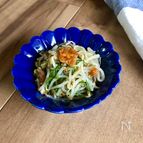 【レンジで時短】梅しそナムル