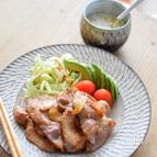 【下味冷凍】豚ロースのにんにく醤油麹漬け