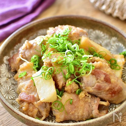 ［とろ旨！長芋の肉巻きのみぞれ煮］体にやさしい味♪