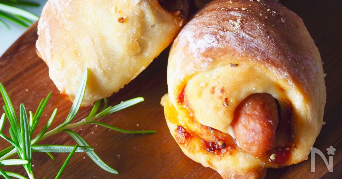 発酵なしのスピードパン かわいいミニソーセージパン By 道添明子 あーぴん レシピサイト Nadia ナディア プロの料理家のおいしいレシピ