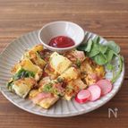 あまった野菜で♪簡単オムレツ