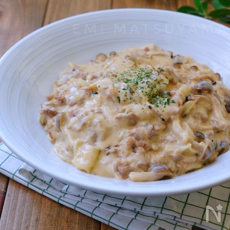 豚こまのコク旨クリーム煮 By 松山絵美 レシピサイト Nadia ナディア プロの料理家のおいしいレシピ