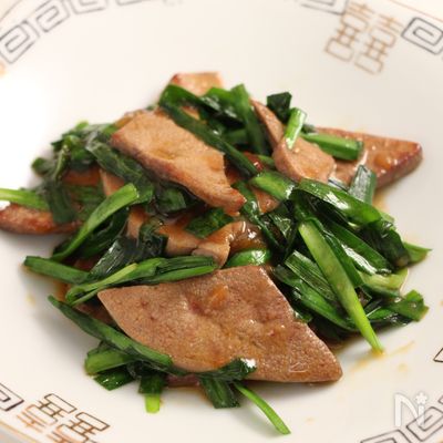 レバニラ炒め　レバーの下処理も簡単(牛乳不要)