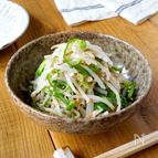 【もやしとピーマンのナムル】レンジで完結！やみつき