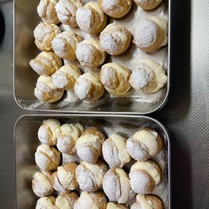 そら・ゆずの作ってみた!投稿(材料3つ！レンジで2分！失敗なし！
鬼ラクなシュー生地)