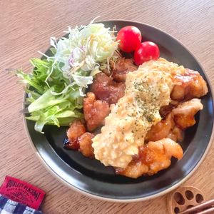 グリーンラテの作ってみた!投稿(これは美味しすぎる…！【大人のチキン南蛮】)