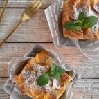 【柿のヨーグルトポムポム】混ぜて焼くだけ！