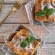 【柿のヨーグルトポムポム】混ぜて焼くだけ！