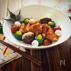 炊飯器で簡単！豚の角煮〜梅風味