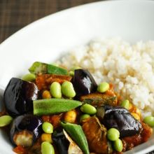 夏野菜の精進カレー