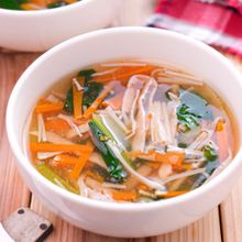 【ハムと野菜のとろ〜り中華スープ】簡単おいしい！炒飯と合う！