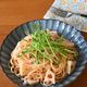 シャキッと美味しい！れんこん入り明太パスタ