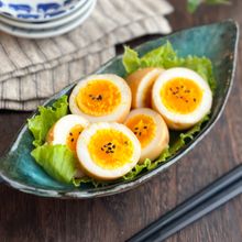 すき焼のたれ味で簡単♪半熟味玉