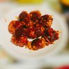 華の作ってみた!投稿(豚こまミートボールのケチャップ煮込み)