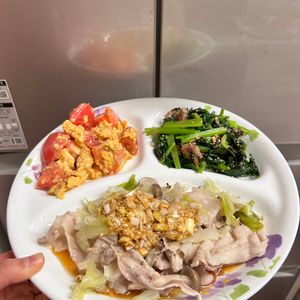 ケの作ってみた!投稿(豚バラキャベツの蒸ししゃぶ【#重ねて放置 #ヘルシー】)