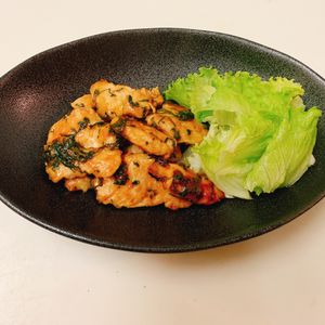 りんの作ってみた!投稿(【鶏むね肉の大葉みそ炒め】ご飯が進む！節約おかず！)