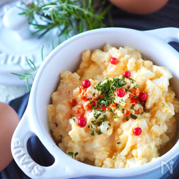 たっぷりたまごのたまごのタルタル・たまごサンドの素