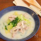 キャベツと豚肉の柚子胡椒スープ《低糖質！ダイエットスープ》