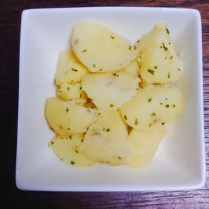 オレンジの作ってみた!投稿(＼子ども大好き／ワンパン10分【粉ふきいも】)