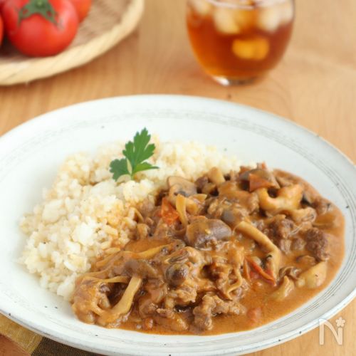 野菜たっぷり♪コク旨ビーフストロガノフ