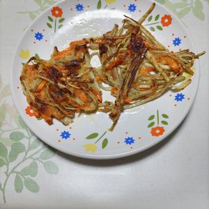 KUMIKOの作ってみた!投稿(柚子胡椒入り！絶品★米粉のごぼうガレット)