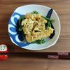 ゆの作ってみた!投稿(激安節約グルメ😘揚げとピーマンのマヨポン卵炒め🤩🍚)