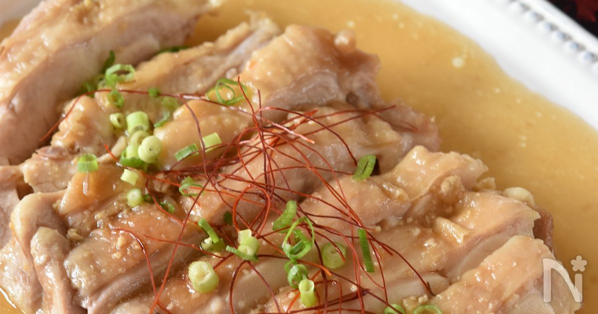 レンジで簡単♪鶏の味噌チャーシュー【冷凍・作り置き】