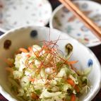 キャベツのおいしい浅漬け【作り置き】