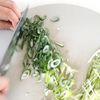 長ねぎと卵の甘酢あんかけの工程3