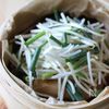 せいろで作る
メカジキの黒酢蒸しの工程3