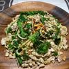 楽ラク手抜キッチン🐶🐾の作ってみた!投稿(挽き肉とわさび菜のパスタ ゆず胡椒風味)