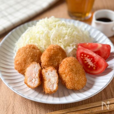 ぷりぷり食感がたまらない！ひとくち海老カツ