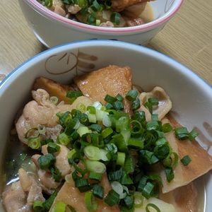 花月雨音🪷の作ってみた!投稿(【男子喜ぶ！さつま揚げと鶏じゃがのうま煮】子供爆食い♡︎)