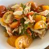 Shinoの作ってみた!投稿(まろやか♩トマトとカニかまのごま中華サラダ)