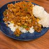 1169387の作ってみた!投稿(【チーたまカレーそぼろご飯】包丁不要♡5分で絶品♬ランチにも)