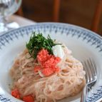 米粉で絡む【明太豆乳クリームしらたき】