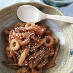 定番の味で間違いなし☆ごぼうとちくわのきんぴら