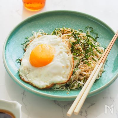 切って和えるだけ5分♪『大葉そうめん』大量消費にも！