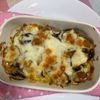 ゆっこの作ってみた!投稿(なすトロ〜リ・簡単♡さば味噌煮缶となすのカレーマヨチー焼き)
