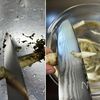 生姜とごぼうの炊き込みご飯の工程1